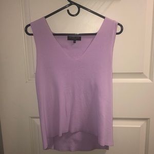 Rachel Roy V Neck Knit Swing Top